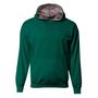A4 Youth Sprint Fleece Hoodie Nb4279 FOREST Front
