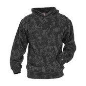 Badger Athletic Fleece Tie-Dye Youth Hood 227500 GRVT Front