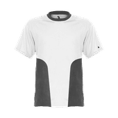 Badger Sweatless S/S Tee 426000 WH / GR Front
