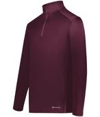 Holloway Coolcore 1/4 Zip Pullover 222140 MAROON (HLW) Pocket