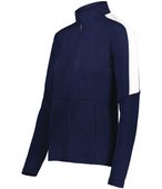 Holloway Ladies Crosstown Jacket 223730 NAVY/WHITE Pocket