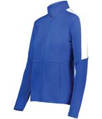 Holloway Ladies Crosstown Jacket 223730 ROYAL/WHITE Pocket