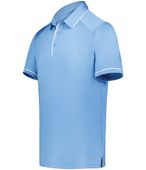Holloway Coolcore Performance Polo 222518 COLUMBIA BLUE/WHITE Pocket