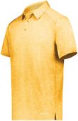 Holloway Electrify Coolcore Polo 222572 GOLD HEATHER Pocket