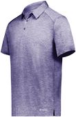 Holloway Electrify Coolcore Polo 222572 PURPLE HEATHER Pocket