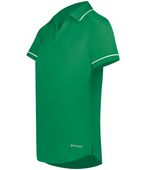 Holloway Ladies Coolcore Performance Polo 222701 KELLY/WHITE Pocket