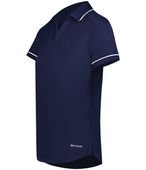 Holloway Ladies Coolcore Performance Polo 222701 NAVY/WHITE Pocket