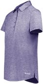 Holloway Ladies Electrify Coolcore Polo 222772 PURPLE HEATHER Pocket