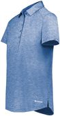 Holloway Ladies Electrify Coolcore Polo 222772 ROYAL HEATHER Pocket