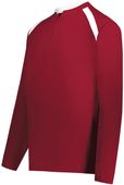 Holloway Clubhouse Pullover 229595 SCARLET/WHITE Pocket