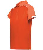Russell Ladies Legend Polo R20DKX BURNT ORANGE Pocket