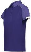 Russell Ladies Legend Polo R20DKX PURPLE Pocket