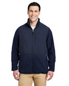 Core365 Men's Journey Summit Hybrid Full-Zip CE890 CLSC NVY/ CLS NV Pocket