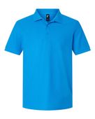 Gildan Unisex Midweight Double Pique Polo G858 SAPPHIRE Pocket