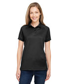 Harriton Ladies' Charge Snag And Soil Protect Polo M208W BLACK Pocket