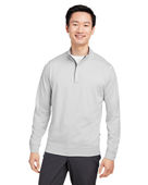 Swannies Golf Men's Mckinnon Quarter-Zip SWM500 GLACIER Pocket