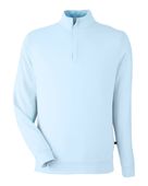 Swannies Golf Men's Mckinnon Quarter-Zip SWM500 SKY Pocket