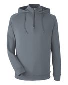 Swannies Golf Men's Vandyke Quarter-Zip Hooded Sweatshirt SWV600 GRAPHITE Pocket
