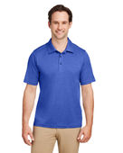 Team 365 Men's Zone Sonic Heather Performance Polo TT51H SPORT ROYAL HTHR Pocket