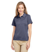 Team 365 Ladies' Zone Sonic Heather Performance Polo TT51HW SP DARK NAVY HTH Pocket