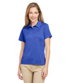Team 365 Ladies' Zone Sonic Heather Performance Polo TT51HW SPORT ROYAL HTHR Pocket
