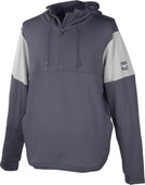 Rawlings Adult 1/4 Zip Hoodie PFHQ GRAPHITE Front