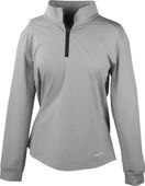 Easton Women's 1/4 Zip Performance Pullover EATECH BLUEGREY Pocket