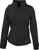 Easton Women's 1/4 Zip Performance Pullover EATECH BLACK Pocket