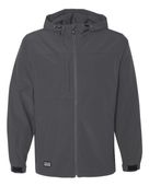 Dri Duck Apex Soft Shell Hooded Jacket DRI-5310 CHARCOAL Pocket