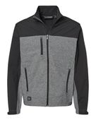 Dri Duck Motion Soft Shell Jacket DRI-5350 BLACK HEATHER/ BLACK Pocket