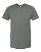 Tultex Combed Cotton T-Shirt TUL-602 CHARCOAL GREY Front