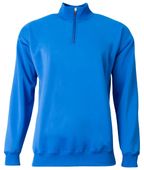 A4 Sprint Fleece Quarter Zip N4282 ROYAL Pocket
