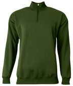 A4 Youth Sprint Fleece Quarter Zip NB4282 MILITARY GREEN Pocket