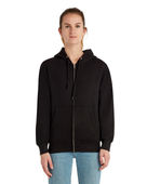 Lane Seven Unisex Premium Full-Zip Hooded Sweatshirt LS14003 BLACK Pocket