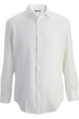 Edwards Mens Point Grey Dress Shirt 1972 WHITE Pocket