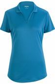 Edwards Ladies' Mini-Pique Snag Proof Polo 5570 MARINA BLUE Pocket