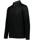 Augusta Pursuit 1/2 Zip Pullover Jacket 7011 BLACK Pocket