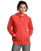 Under Armour Women's Rival Fleece Hoodie 1379500 860 - DKO Front