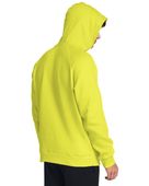 Under Armour Men's Rival Fleece Hoodie 1379757 738 - FLASH LIGHT/WHITE Back