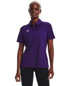 Under Armour Women's Tech Team Polo 1370431 500 - PUR Pocket