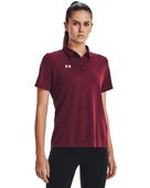 Under Armour Women's Tech Team Polo 1370431 609 - MAR Pocket