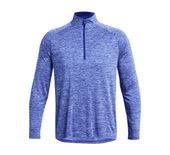 Under Armour Men's Tech 1/2 Zip Long Sleeve Pullover 1328495 400 - ROYAL/GRAPHITE Pocket