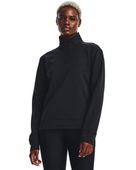 Under Armour Women's Armour Fleece 1/4 Zip Jacket 1373058 001 - BLACK Pocket