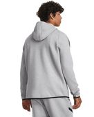 Under Armour Men's Unstoppable Fleece Full-Zip Hoodie 1379806 011 - MOD GRAY Back