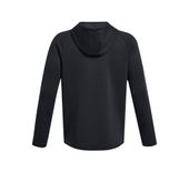 Under Armour Men's Unstoppable Fleece Full-Zip Hoodie 1379806 001 - BLACK Back