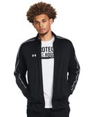 Under Armour Men's Command Warm-Up Full Zip Jacket 1383259 001 - BLACK/WHITE Pocket