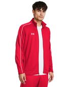 Under Armour Men's Command Warm-Up Full Zip Jacket 1383259 600 - RED/WHITE Pocket