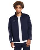 Under Armour Men's Command Warm-Up Full Zip Jacket 1383259 410 - MIDNIGHT NAVY/WHITE Pocket