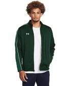 Under Armour Men's Command Warm-Up Full Zip Jacket 1383259 301 - FOREST GREEN/WHITE Pocket