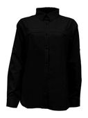 BAW Womens Long Sleeve Fishing Shirt 3001 BLACK Pocket